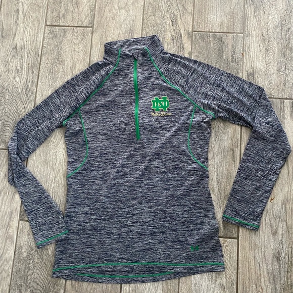 Notre Dame Lightweight Quarter-Zip - Picture 2 of 5